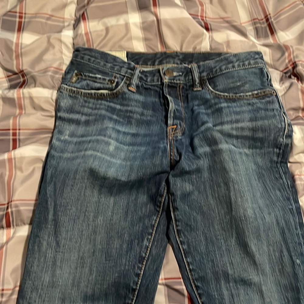 Abercrombie and Fitch blue jeans
